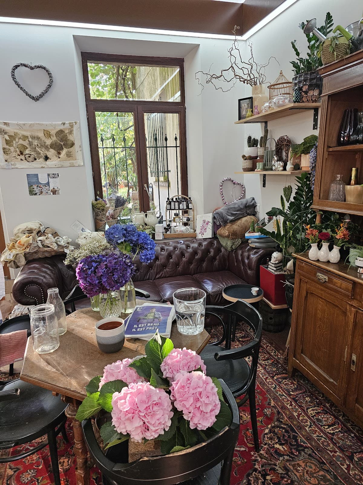 One of our favorite cafes in Luxembourg: Holy Ghost Garden - 6