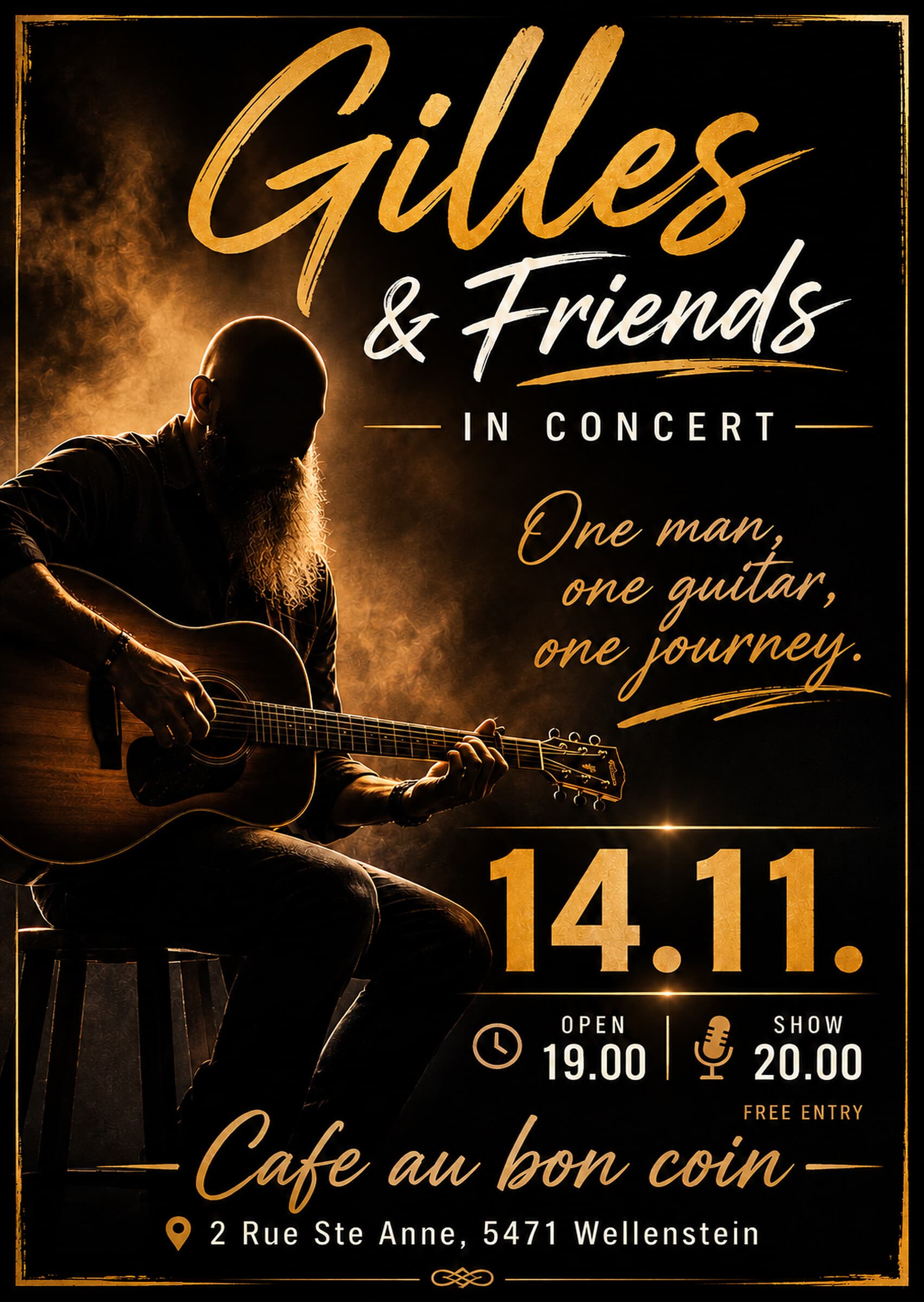 Gilles, un homme, une guitare, un voyage