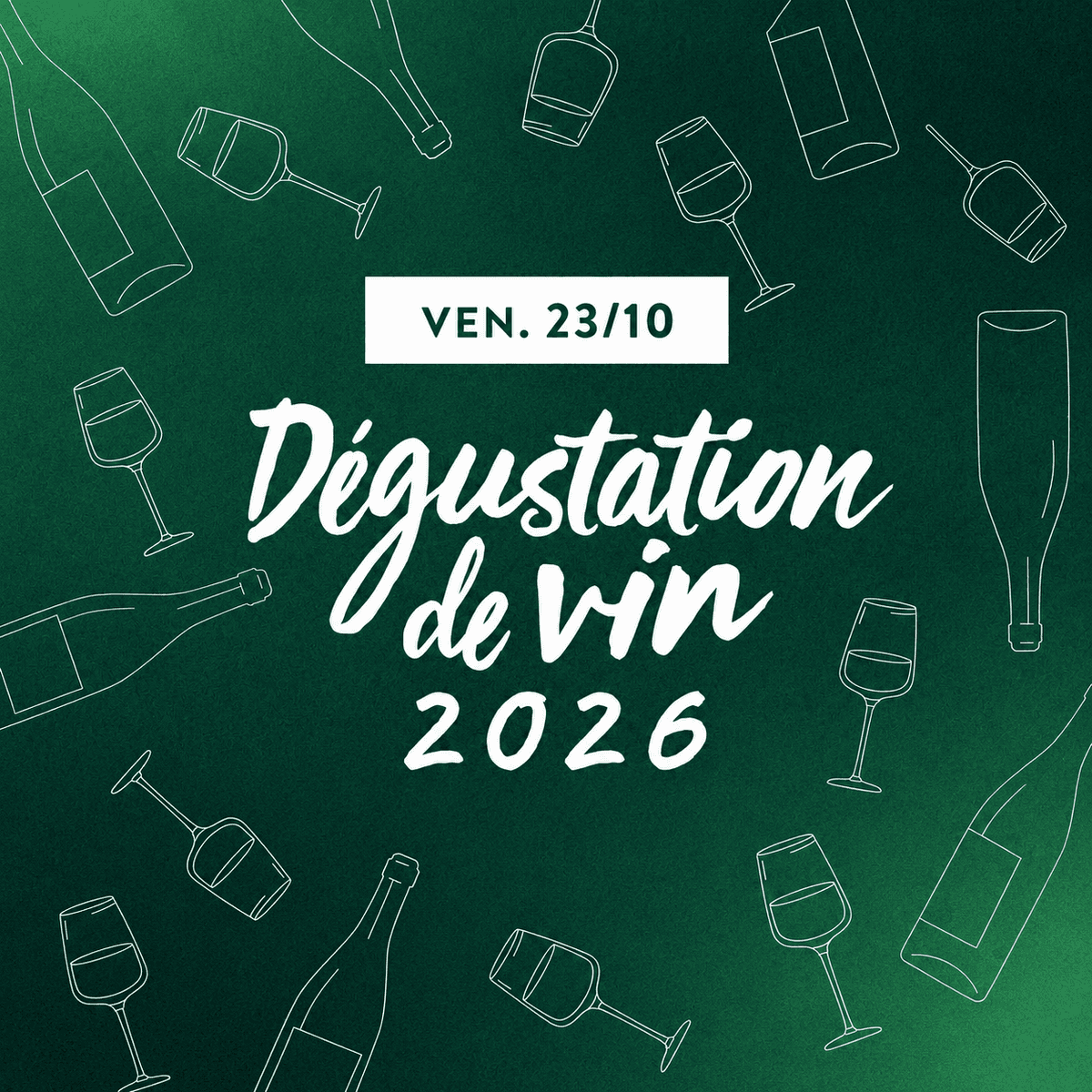 Afterwork dégustation de vin