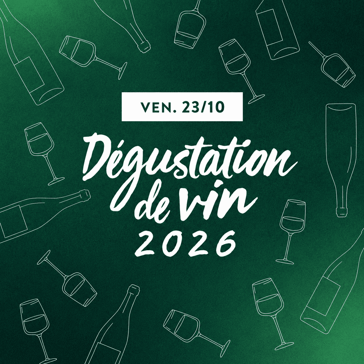 Afterwork dégustation de vin