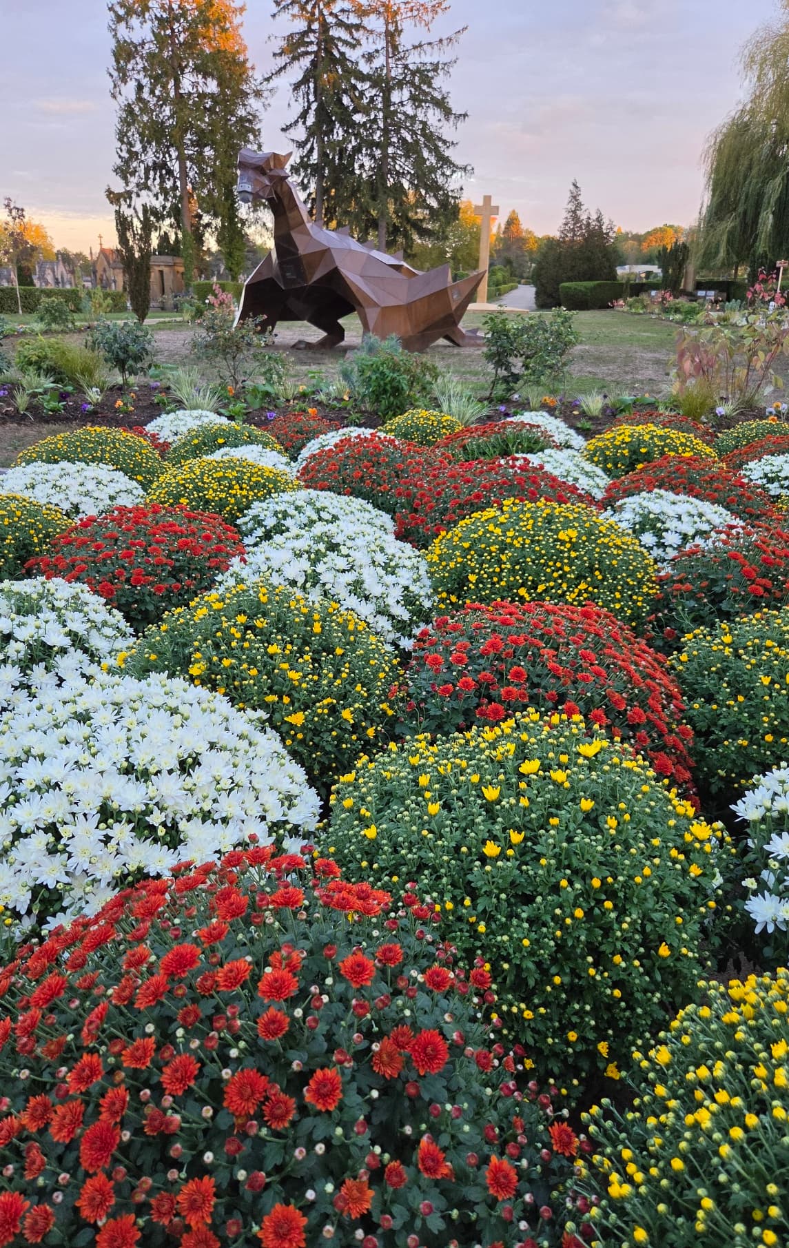 All Saints' Day Flower Market