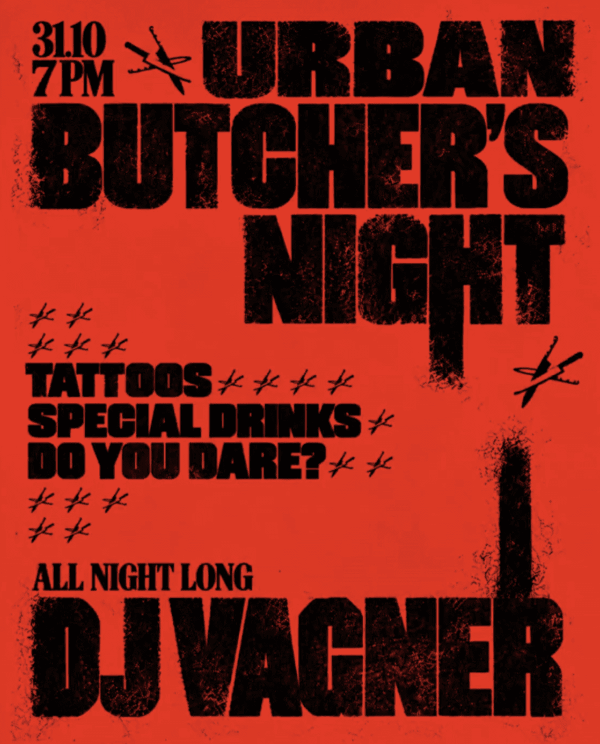 Urban butcher's night