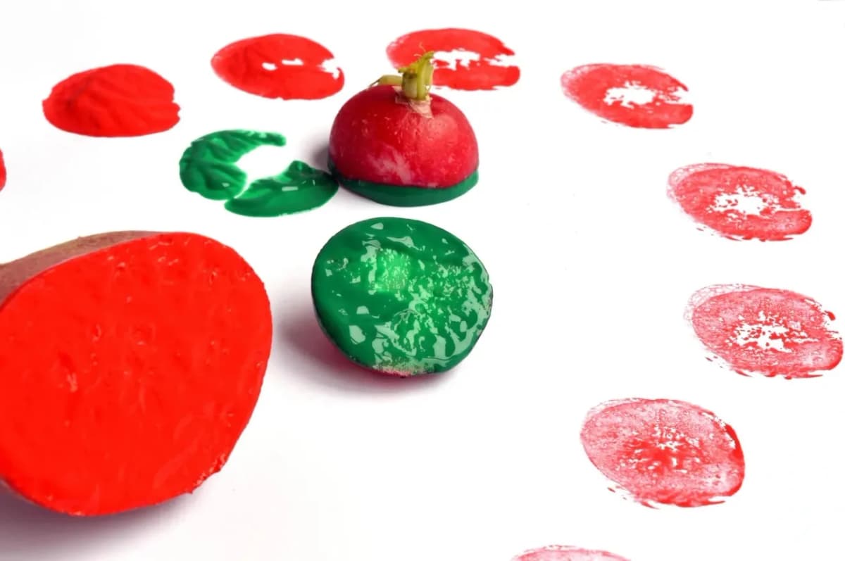 Children's Workshop - Vegetable Printing