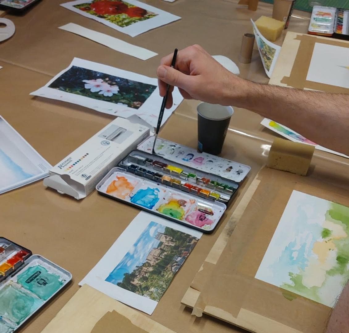 Pratique de l'aquarelle - Watercolour Painting