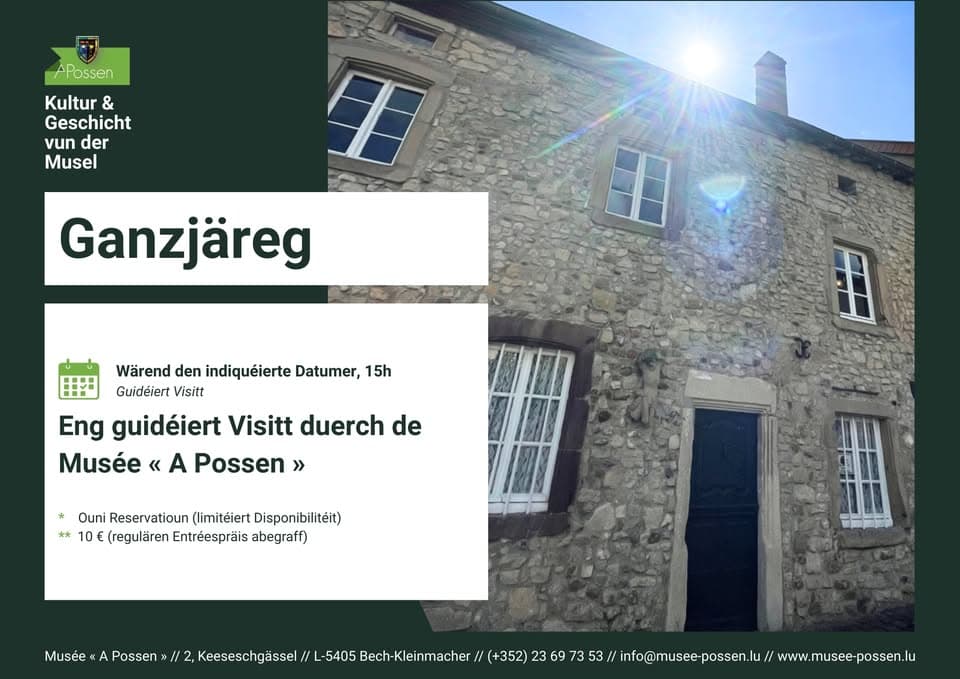 Guided Tour of the « A Possen » Museum