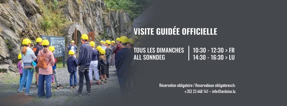 Visite guidée spéciale au Musée de l'Ardoise