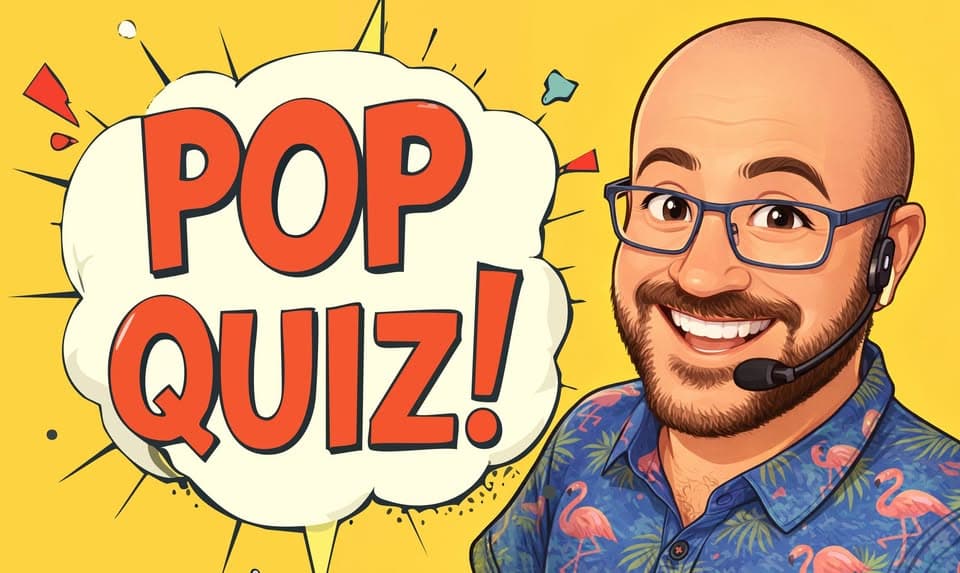 Pop Quiz with Pascal Michel