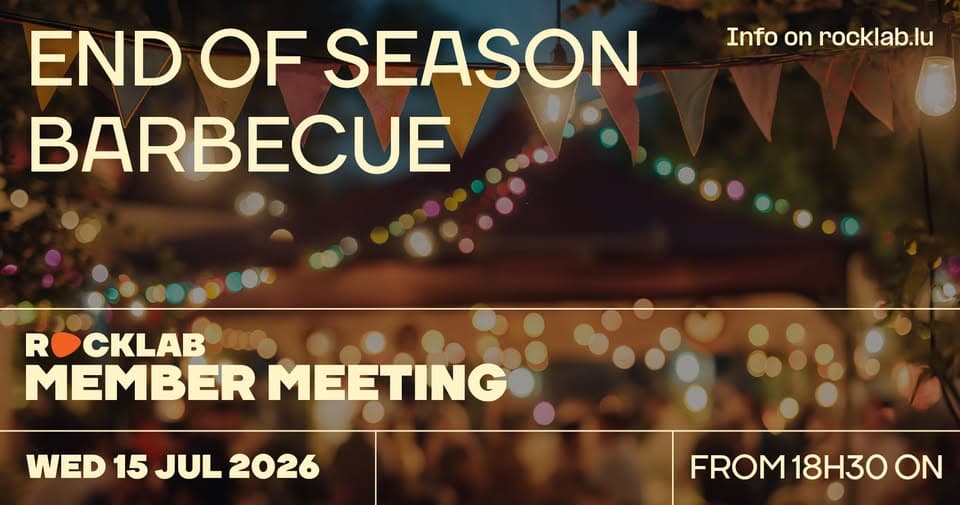 End of Season Barbecue · Rocklab, Luxembourg