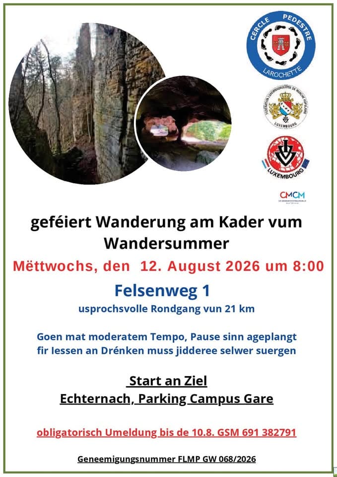 IVV Festive Hike in Echternach