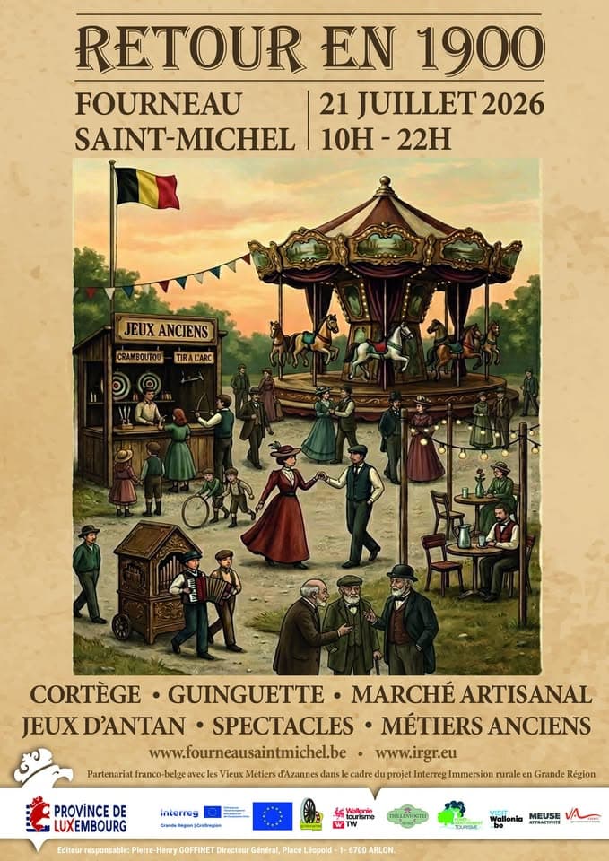Retour en 1900 au Fourneau Saint-Michel !