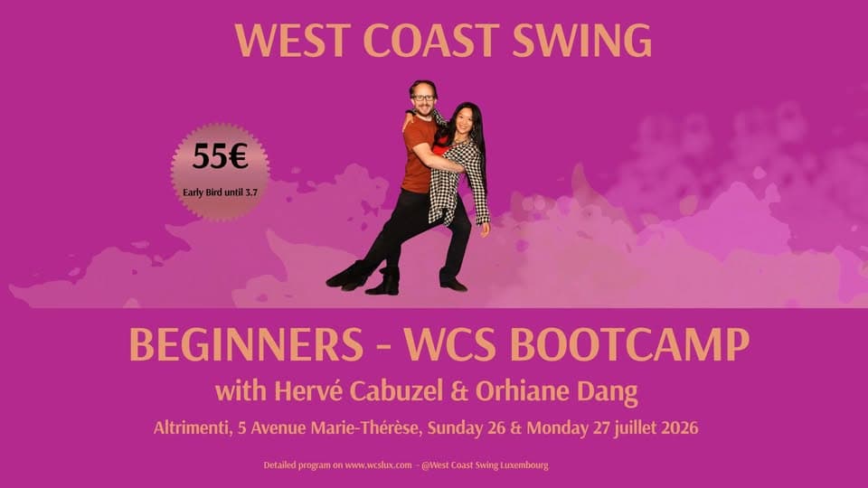 Bootcamp débutant - West Coast Swing