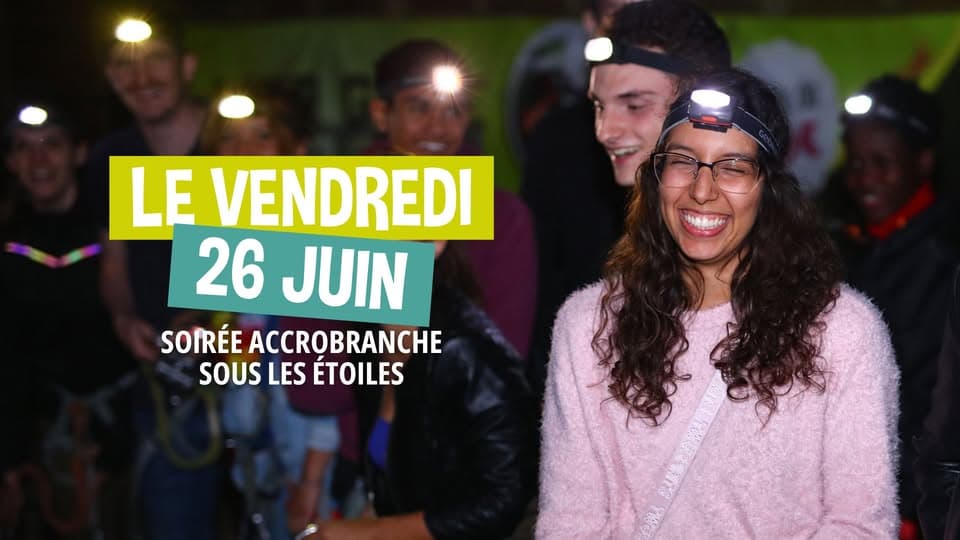 Accrobranche sous les étoiles