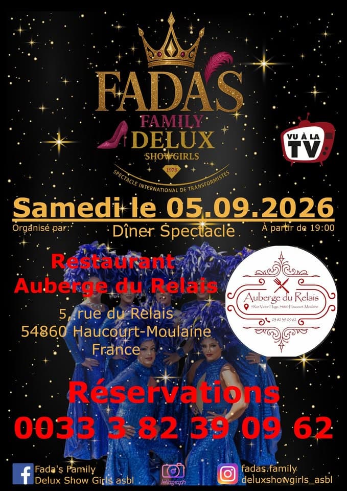 Fada's Family Delux Show Girls Performance - Auberge du Relais Haucourt-Moulaine