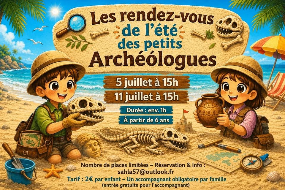 Little Archaeologists' Meeting - July 2026