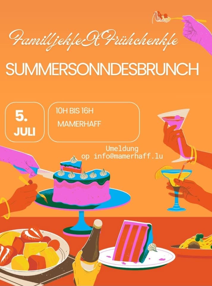 Brunch familial d'été et fête des familles et des prématurés