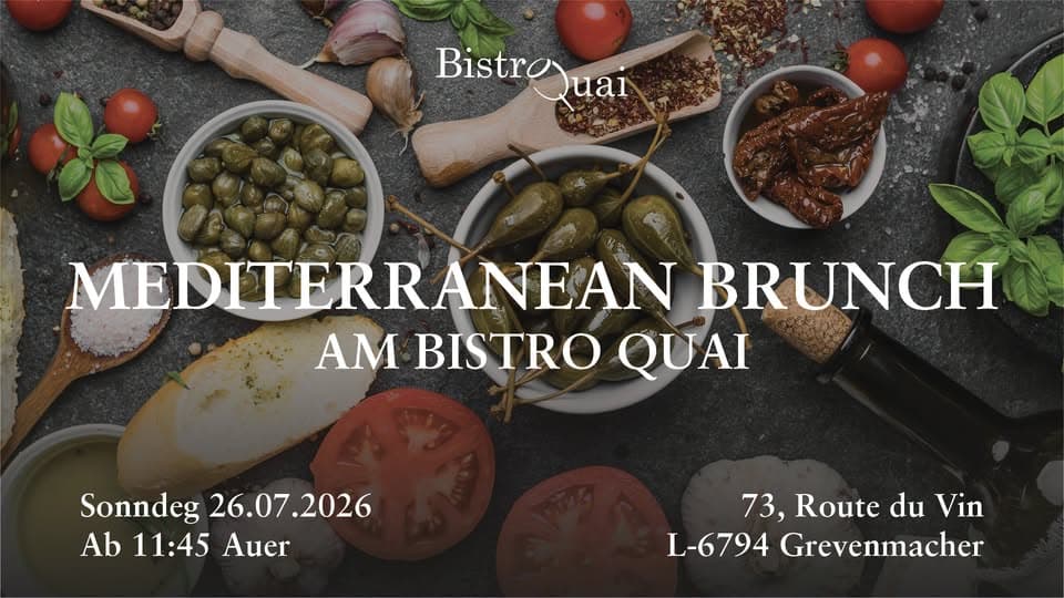 Brunch méditerranéen au Bistro Quai