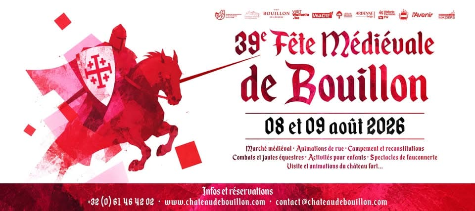 Fête Médiévale de Bouillon 2026
