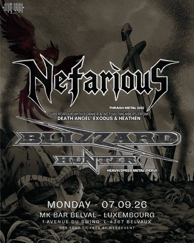 Nefarious & Blizzard Hunter at MK Bar Belval