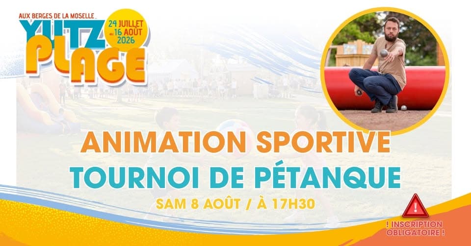 Yutz Plage - Pétanque Tournament