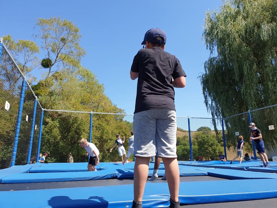 parc de trampolines à Echternach