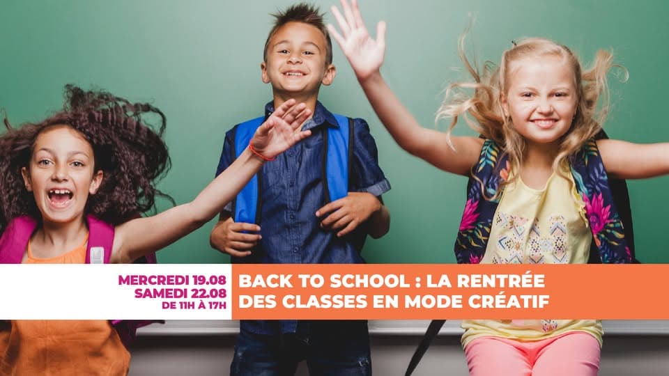 Back to School – Creative Back-to-School | 19 August