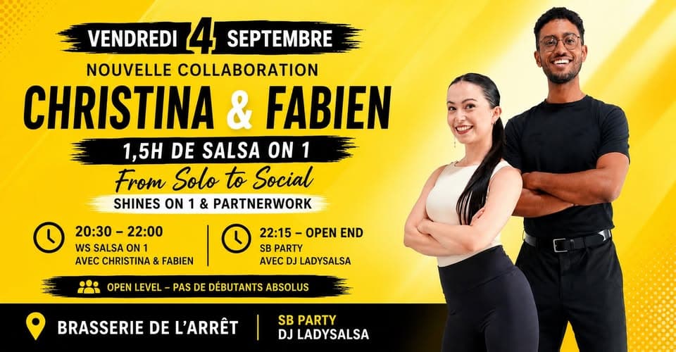 SB Party avec atelier de salsa