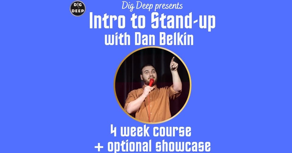 Intro to stand-up course: build confidence, public speaking & storytelling skills