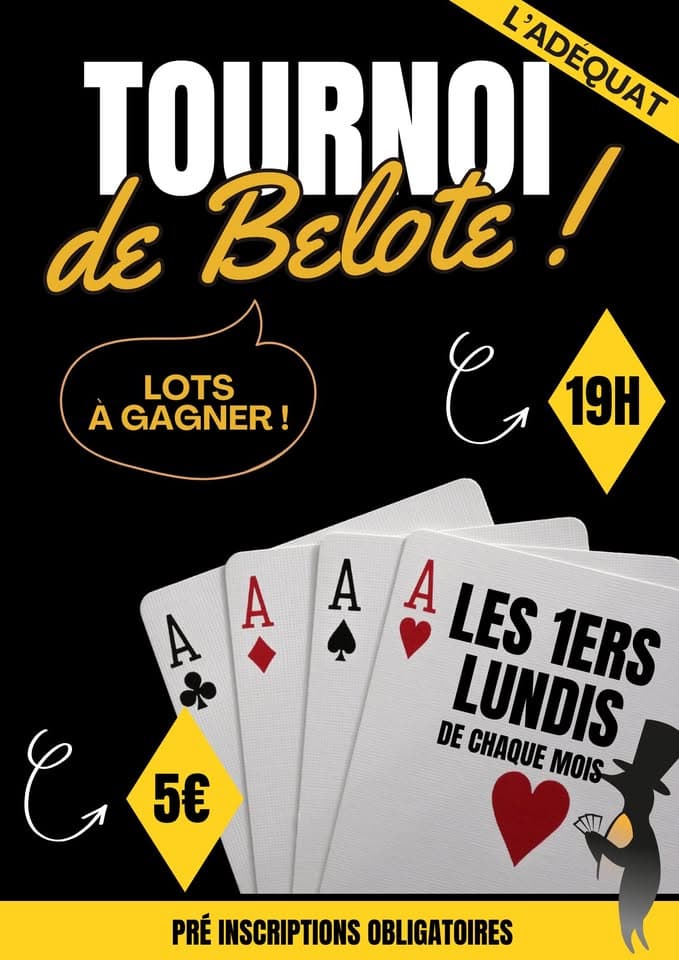 Tournoi de belote