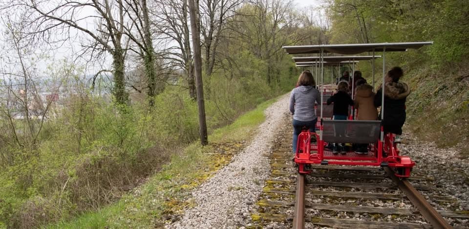 An original railbike excursion at Minett Park!