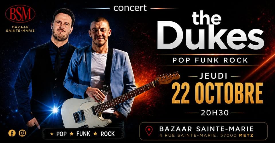 The Dukes in concert at BSM Metz