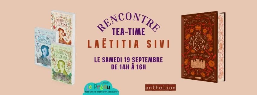 Tea-Time Meet-and-Greet and Book Signing with Laëtitia Sivi