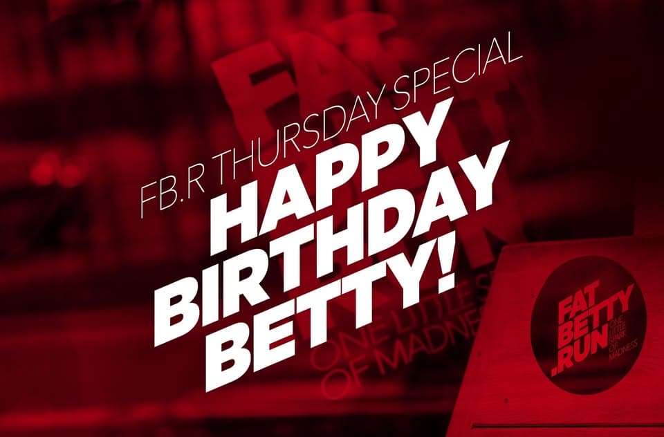Happy Birthday Betty! — FB.R Thursday Special