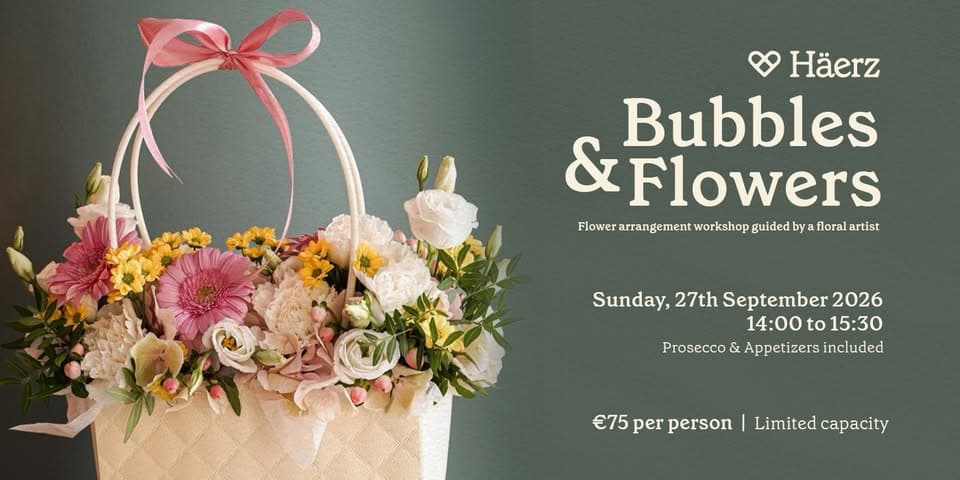 Bubbles & Flowers - Atelier floral chez Häerz
