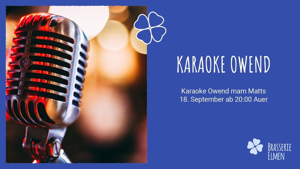 Soirée karaoké avec Matts