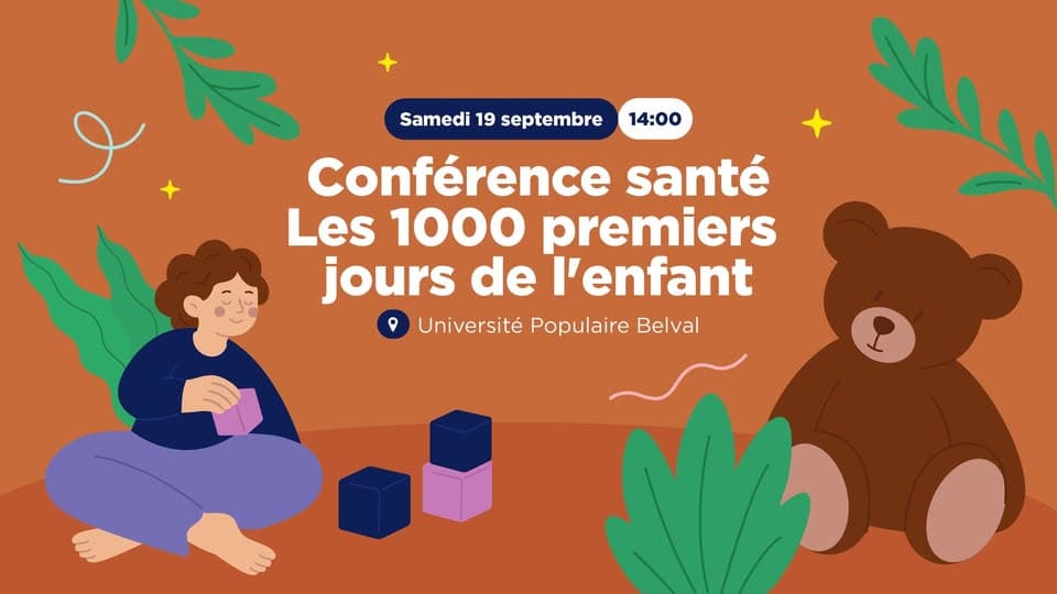 Conférence santé : Les 1000 premiers jours