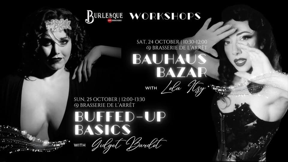 Workshops with Lola Itsy & Gidget Bardot
