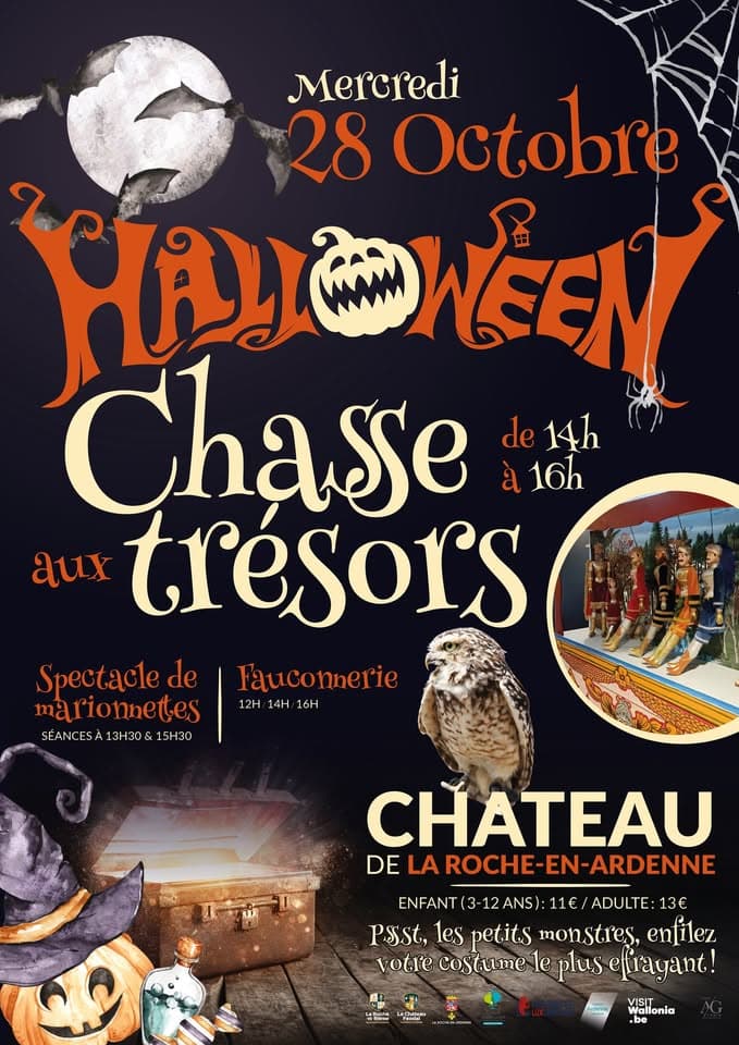 Halloween Treasure Hunt at Château de La Roche-en-Ardenne