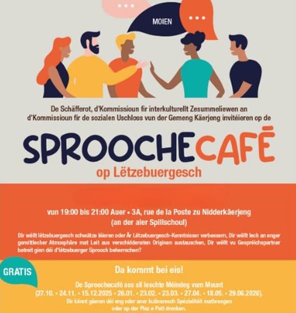 Sproochecafé op Lëtzebuergesch