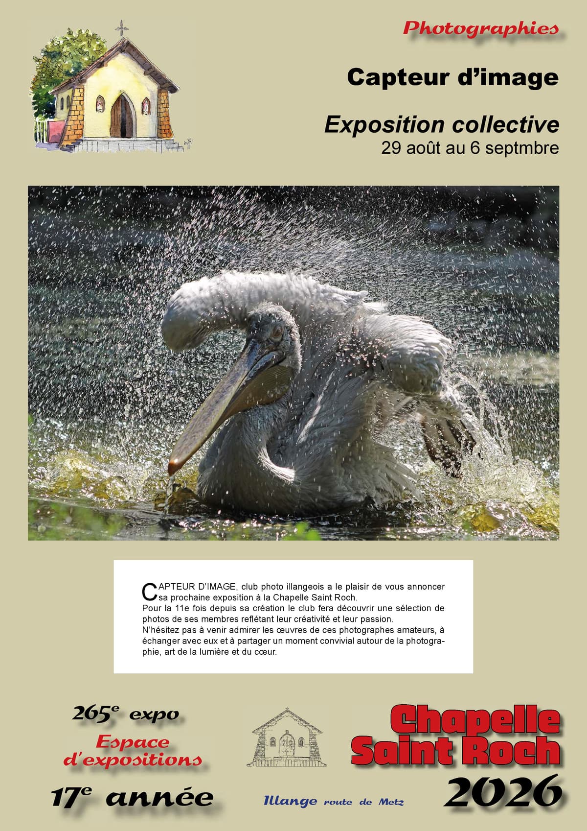 Exposition Capteur d'image
