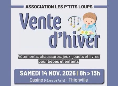 Les P'tits Loups : vente d'hiver