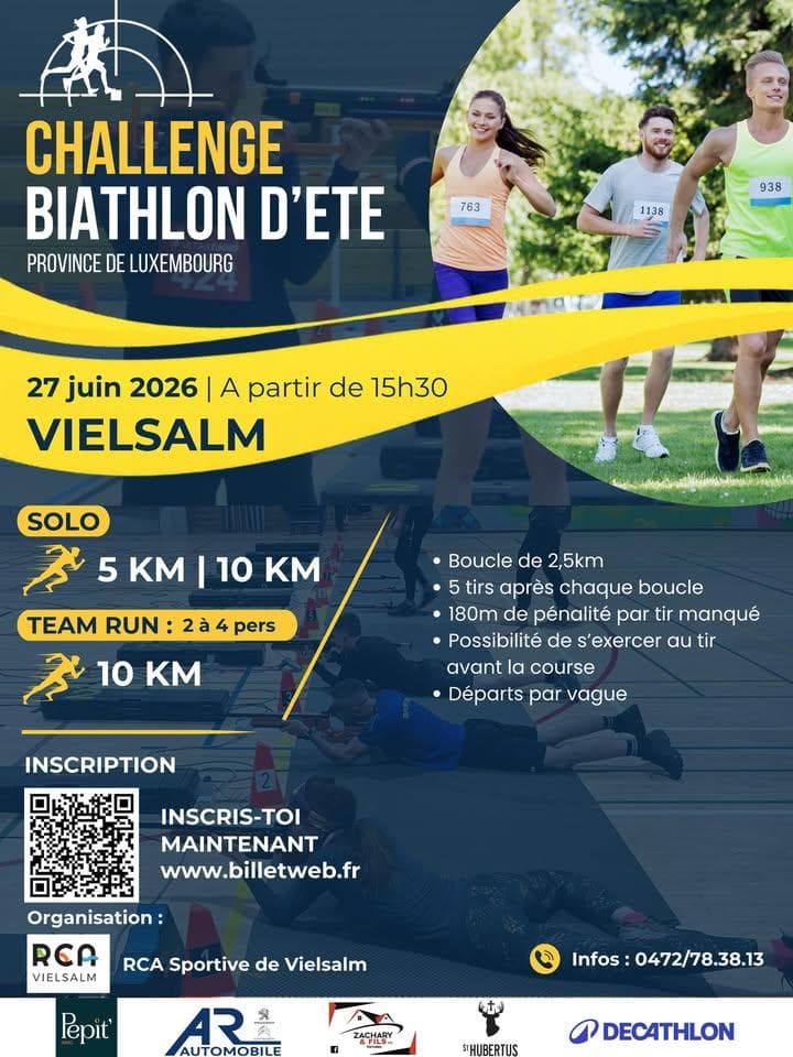 Challenge Biathlon d’été province de Luxembourg