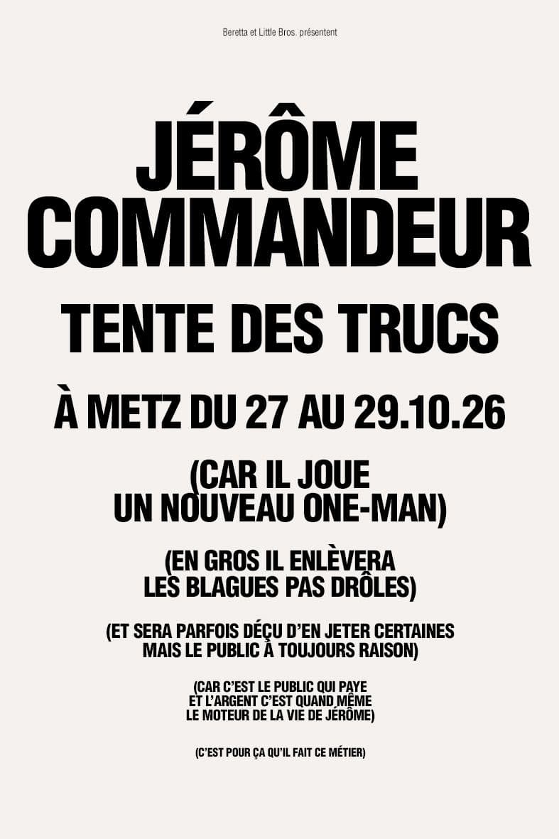 Jérôme Commandeur tente des trucs.