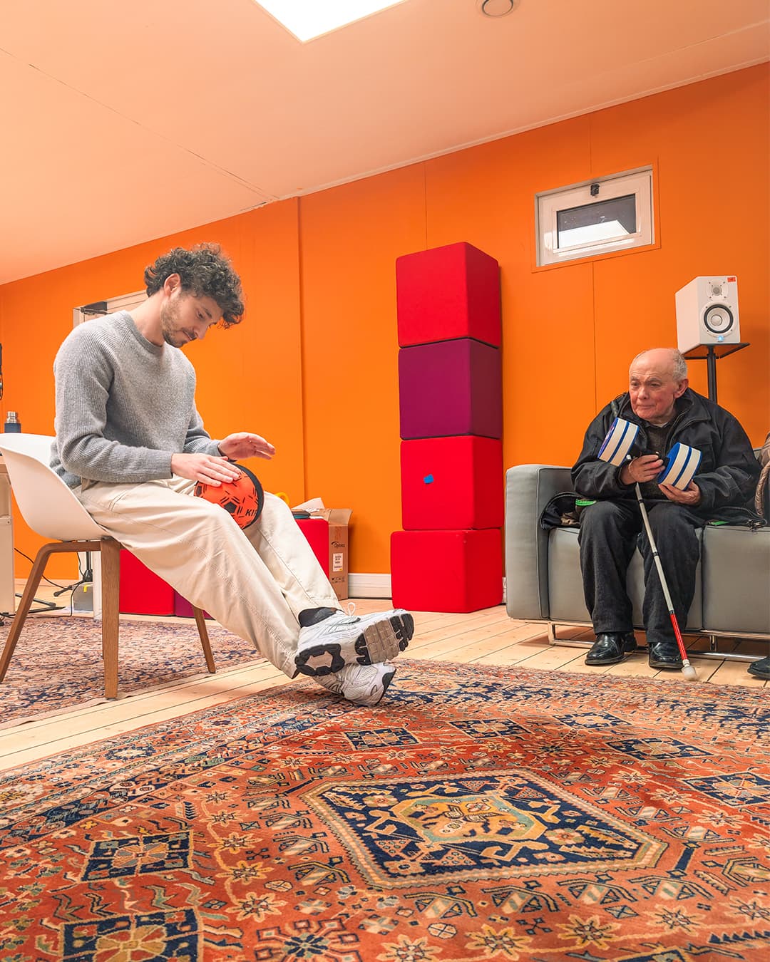 Atelier immersif - dispositif musical interactif Aura