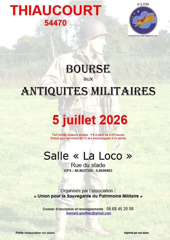 Bourse aux antiquités militaires