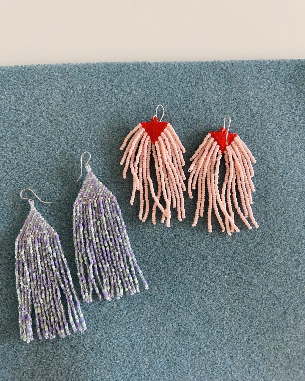 Museum Break: Beaded Fringe Earrings