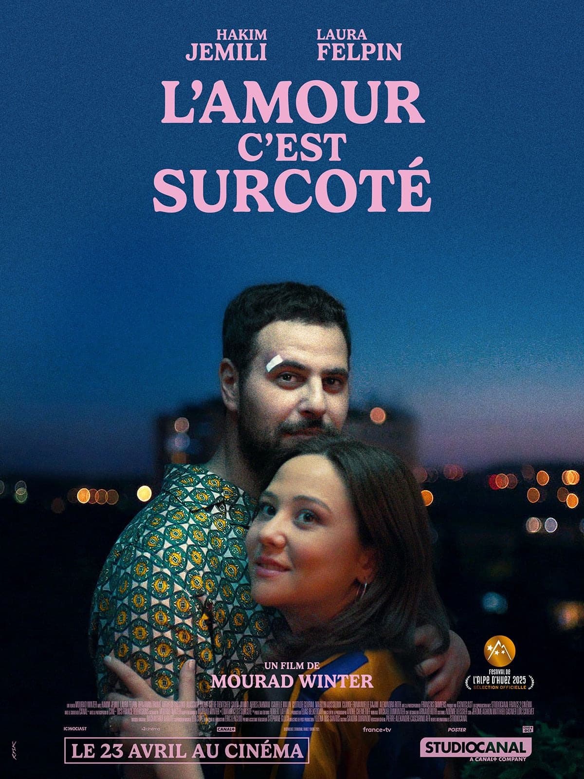 L’amour, c’est surcoté - Cinéma en plein air