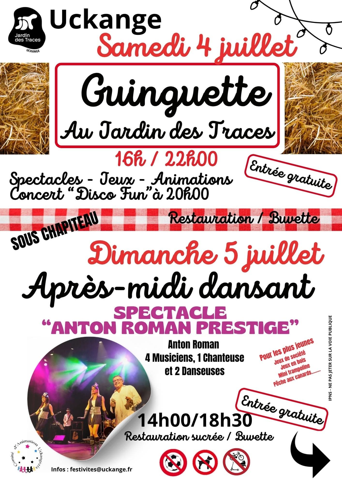 Guinguette au Jardin des Traces