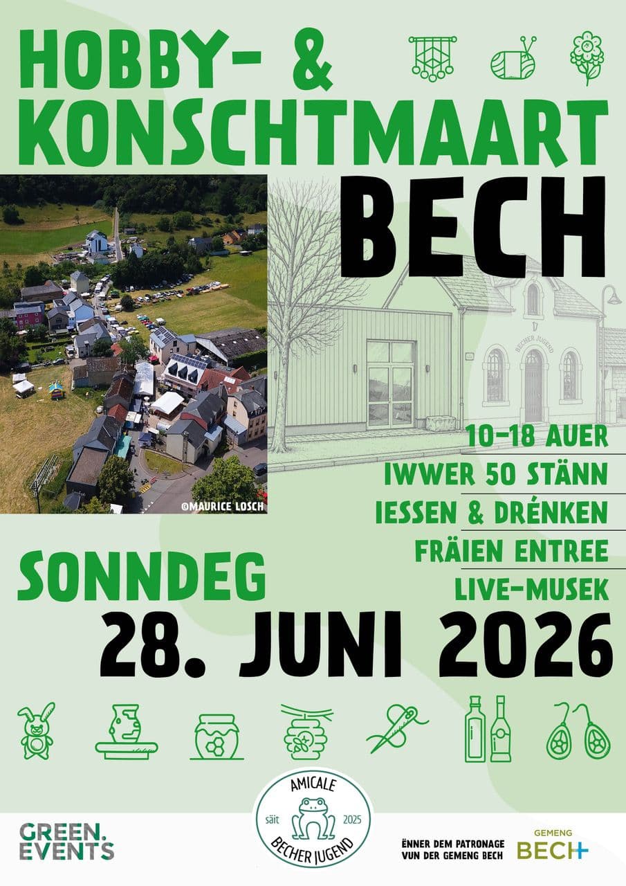 Marché des loisirs et des arts à Bech