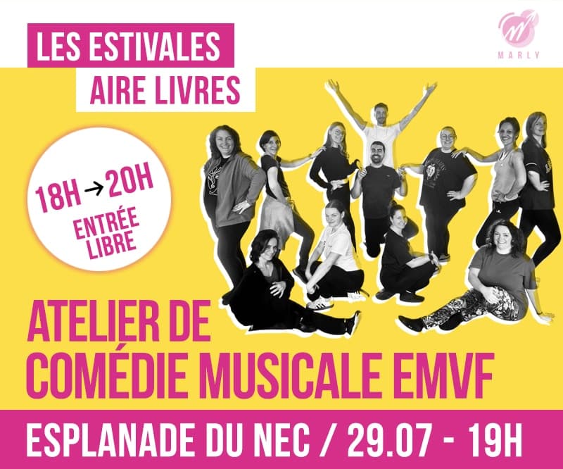 Les estivales Aire Livres – Atelier de comédie musicale de l’EMVF