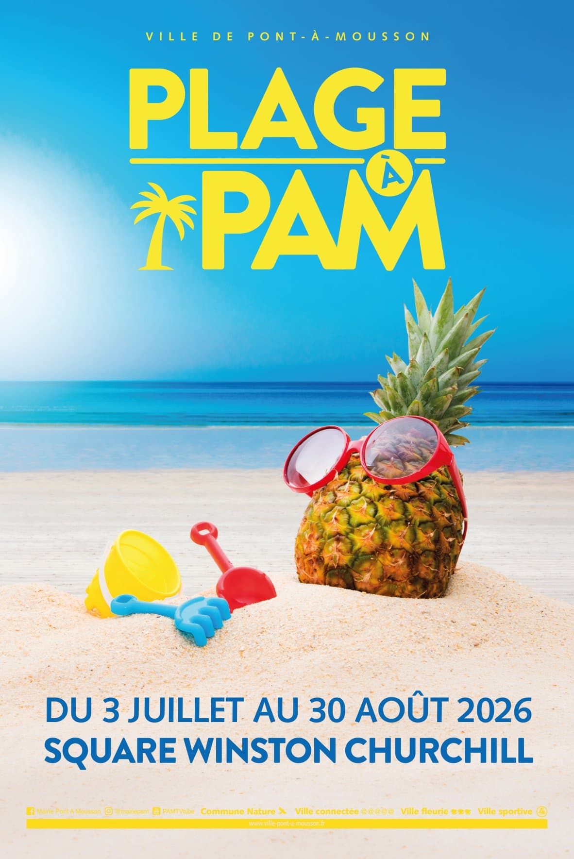 Plage à PAM returns all summer!